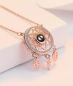 Dream Catcher Projection Necklace N022