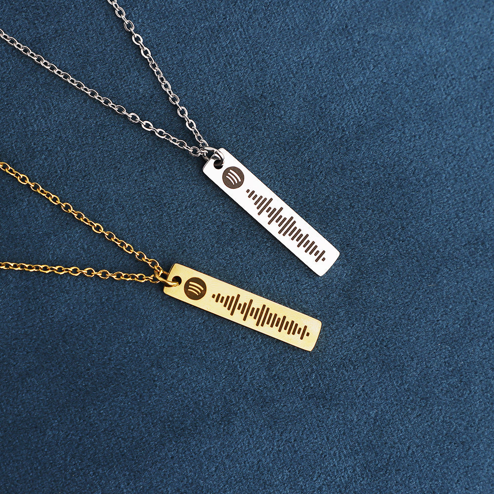 Personalized Spotify Necklace