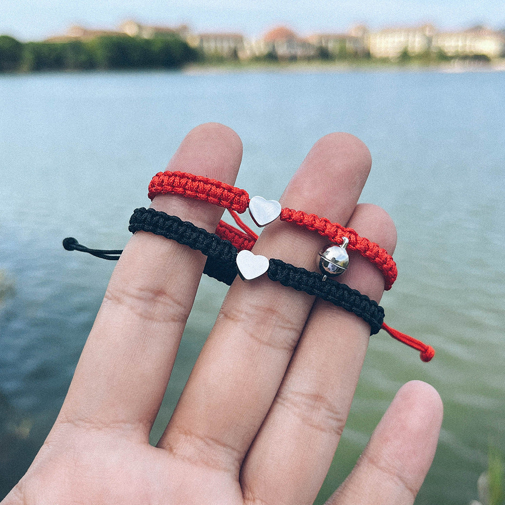 Personalized Vintage Couple Initial Bracelet