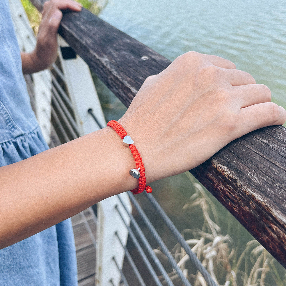 Personalized Vintage Couple Initial Bracelet