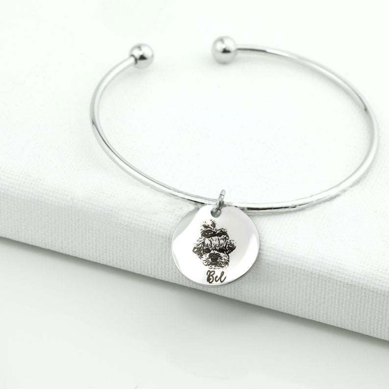 Personalized Pet Photo Bangle