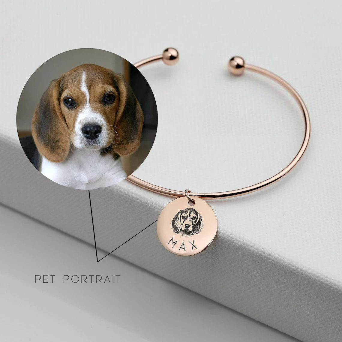 Personalized Pet Photo Bangle