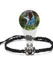 Personalized Photo Projection Knitted Paw Bracelet